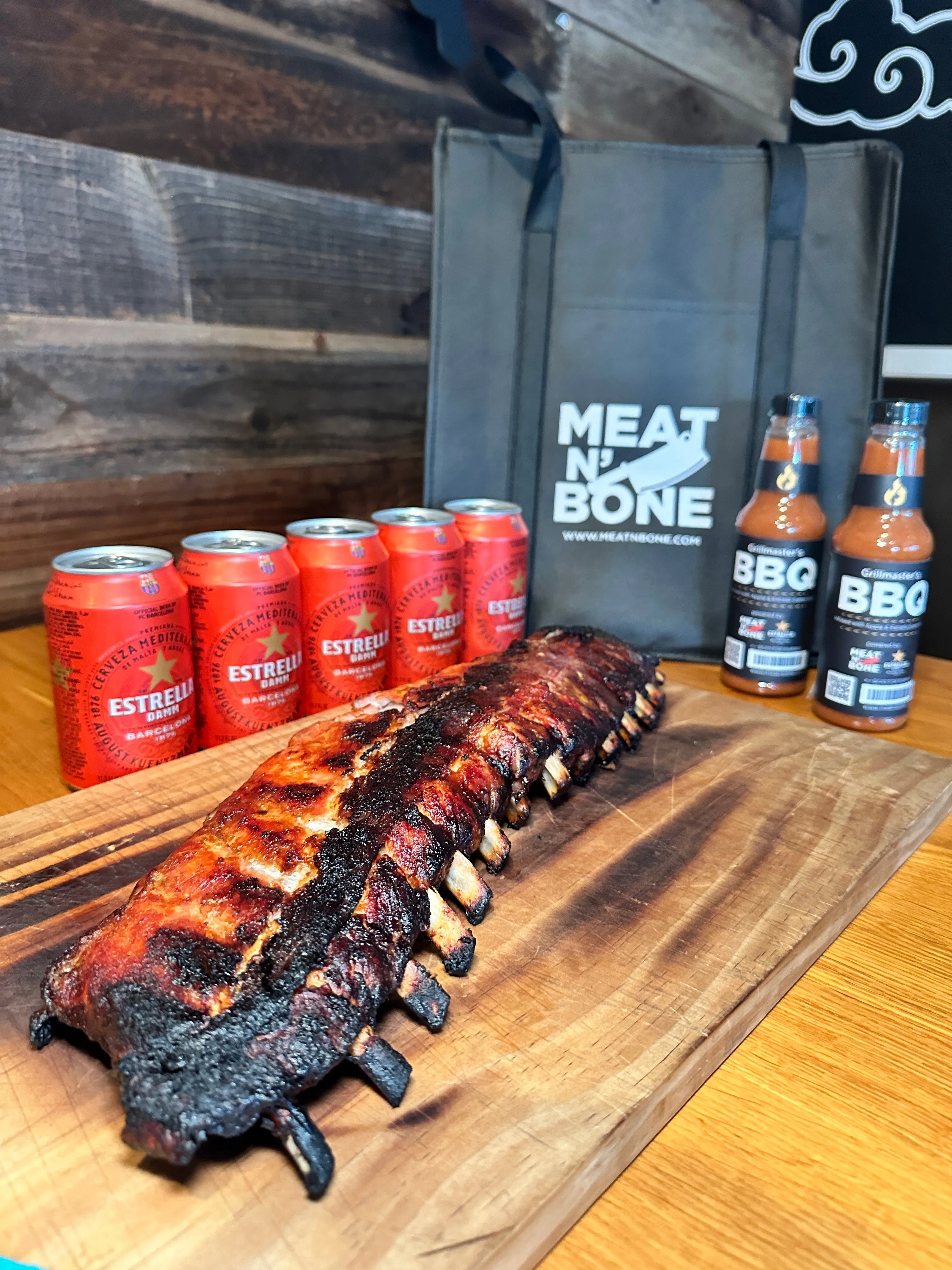 Pre-Cooked Tender BBQ Baby Back Ribs