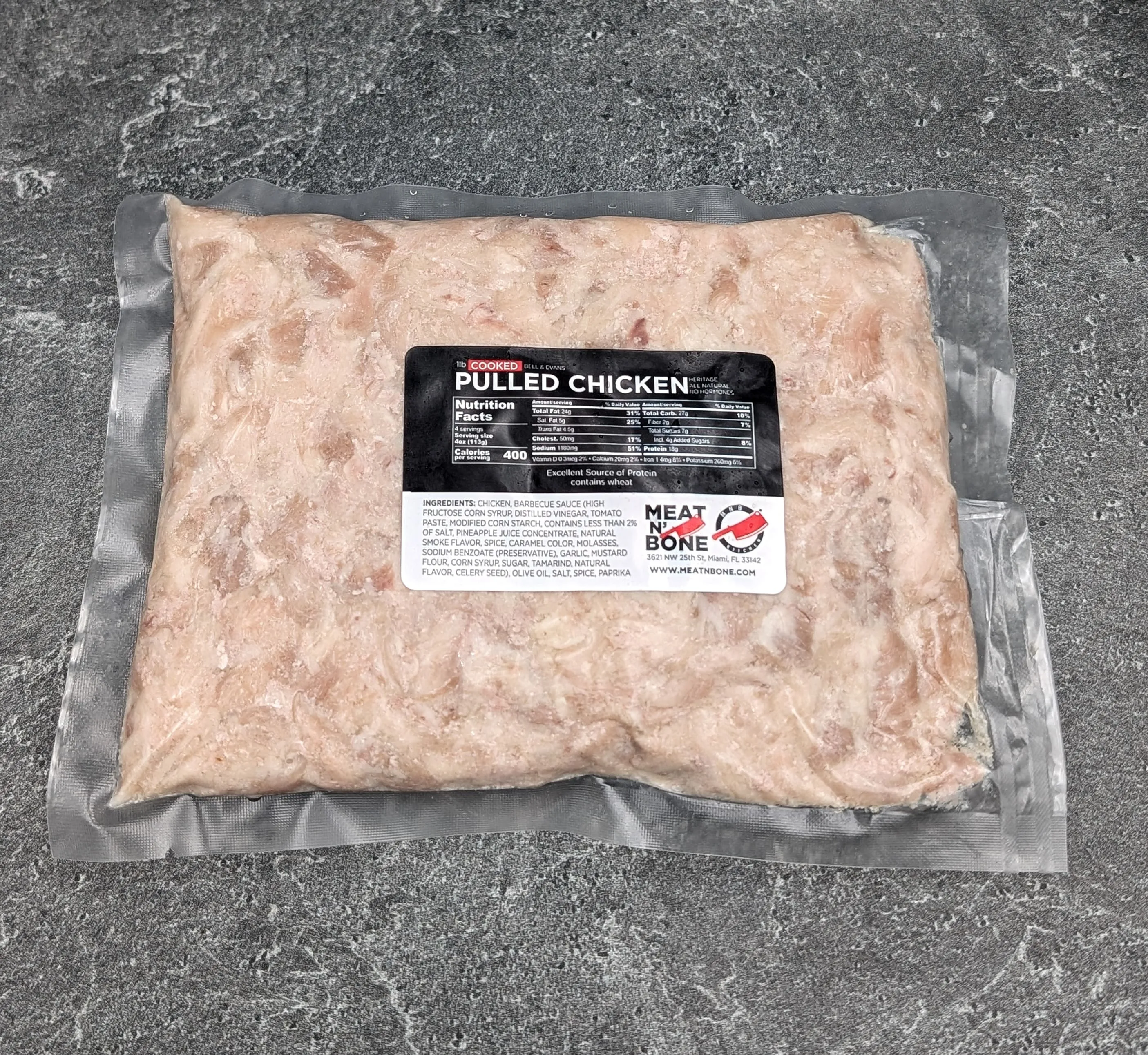 Pulled All Natural Chicken | 1lb