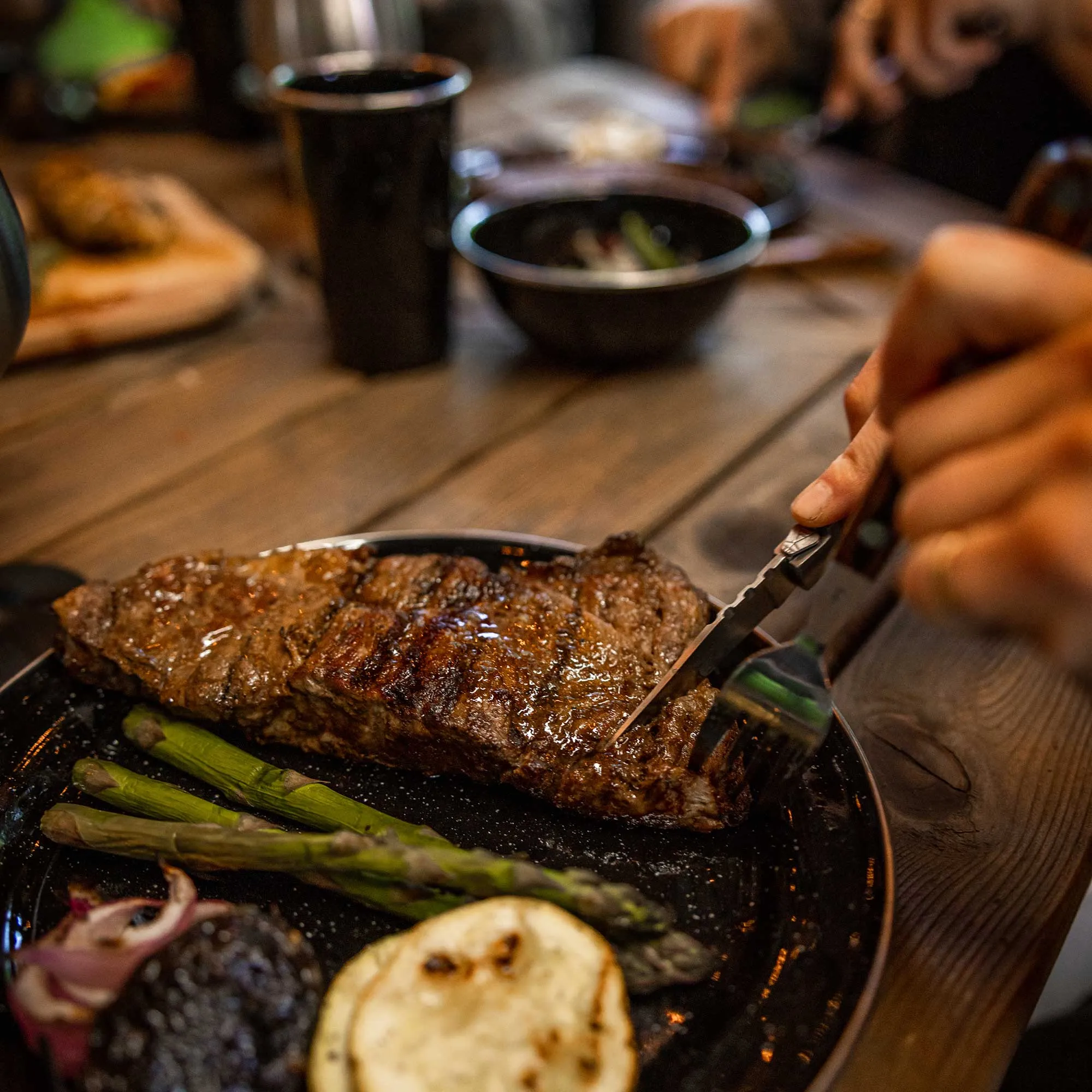 Rakau Folding Steak Knife Set