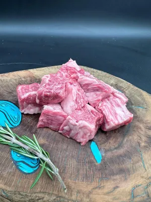 Sirloin Cubes | A5 Hannari Japanese Wagyu