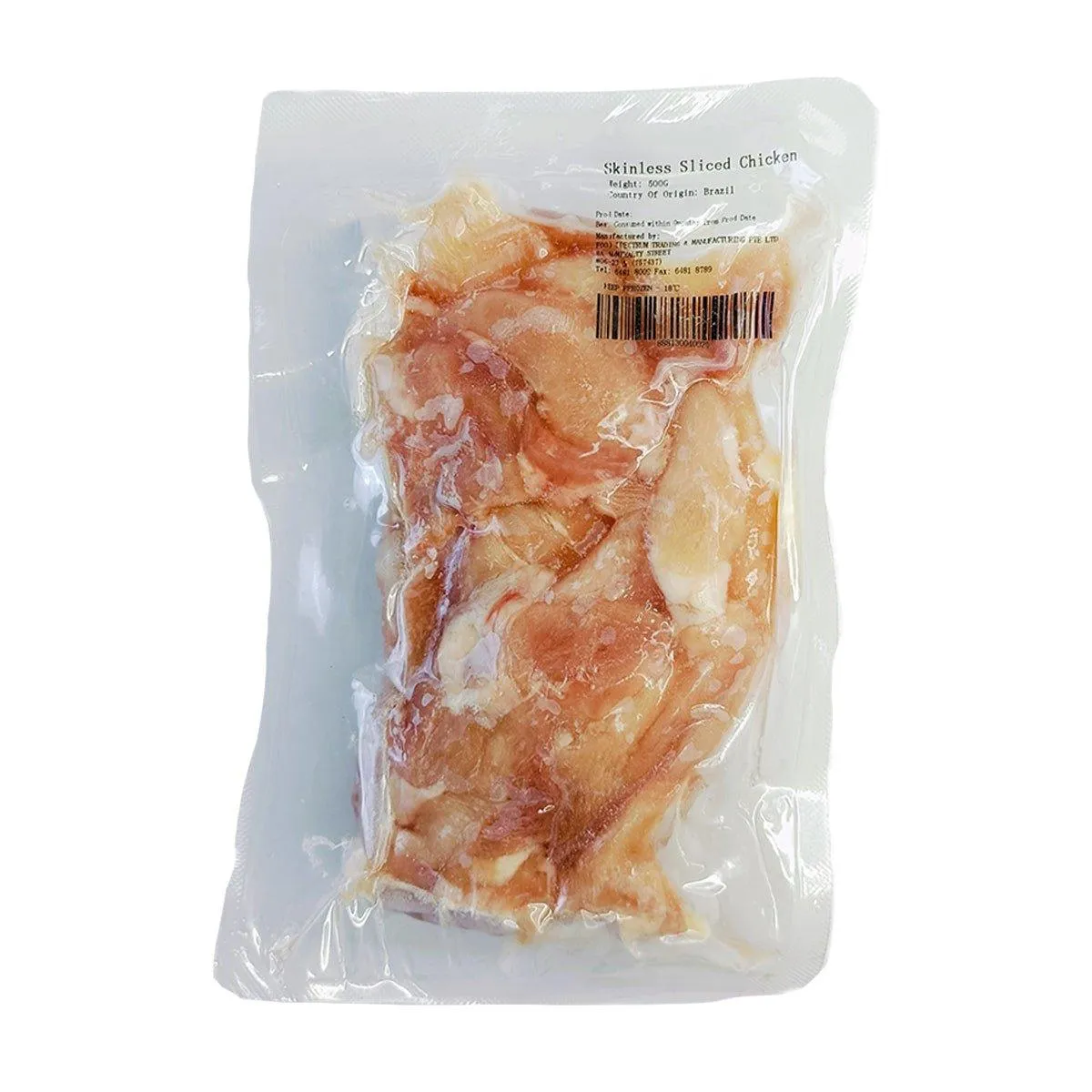 Sliced Chicken Skinless
