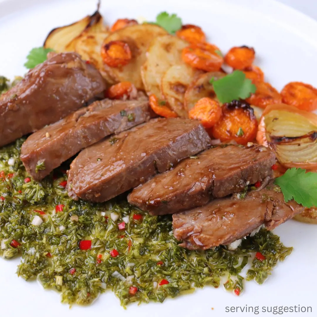 Slow Cooked Lamb Rump