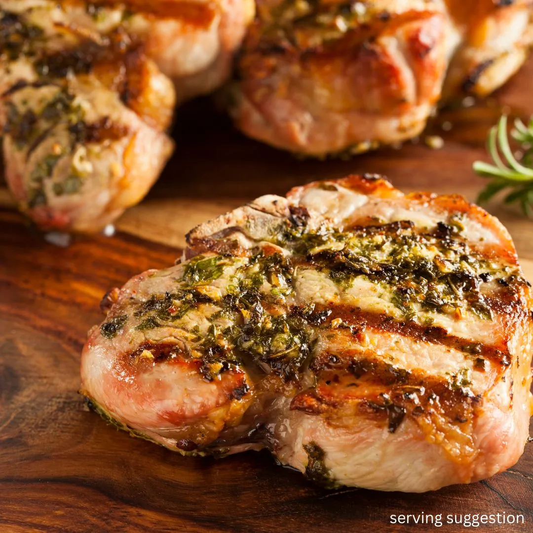 Slow Cooked Pork Loin Chop