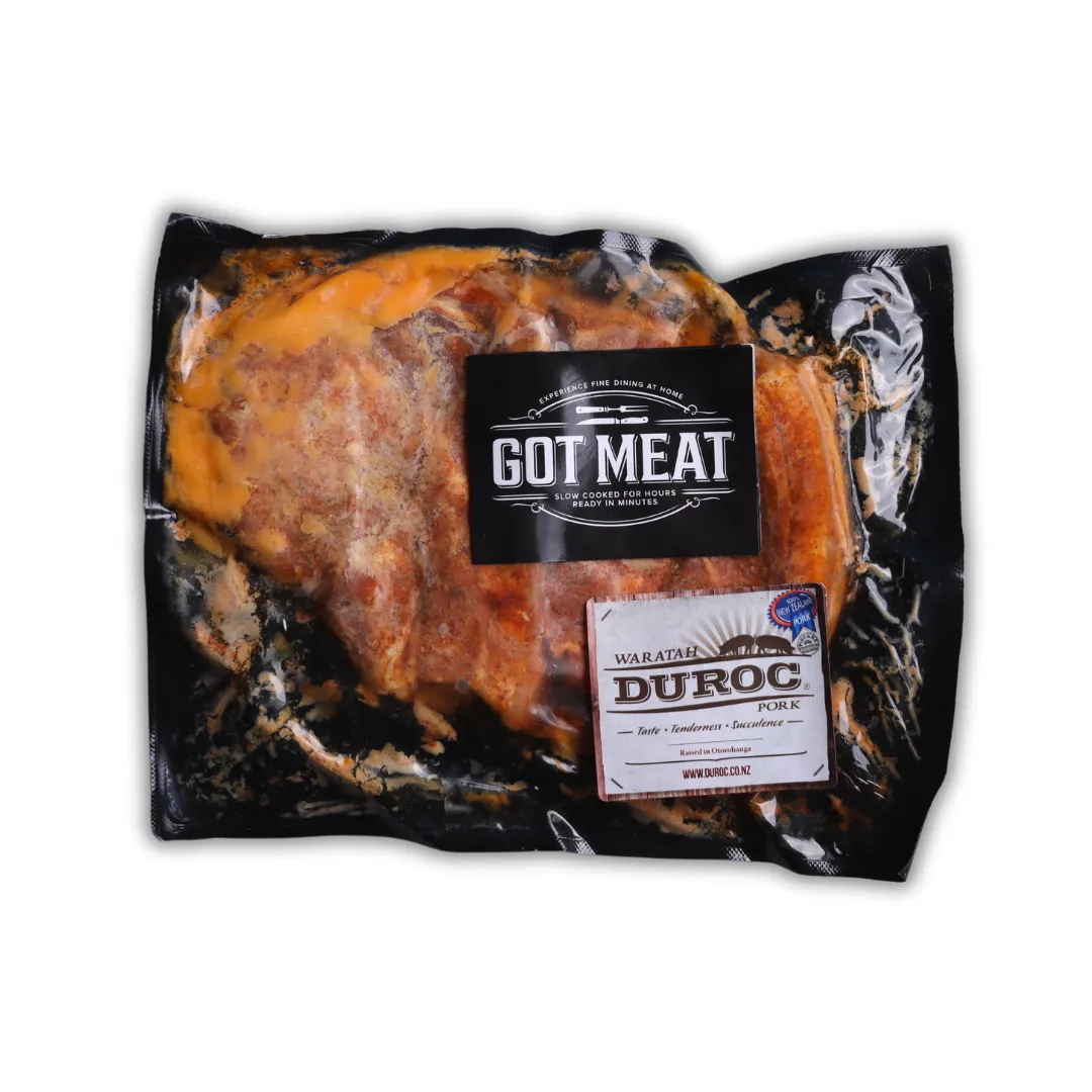 Slow Cooked Pork Loin Chop