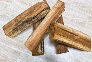 Smoking Wood Log