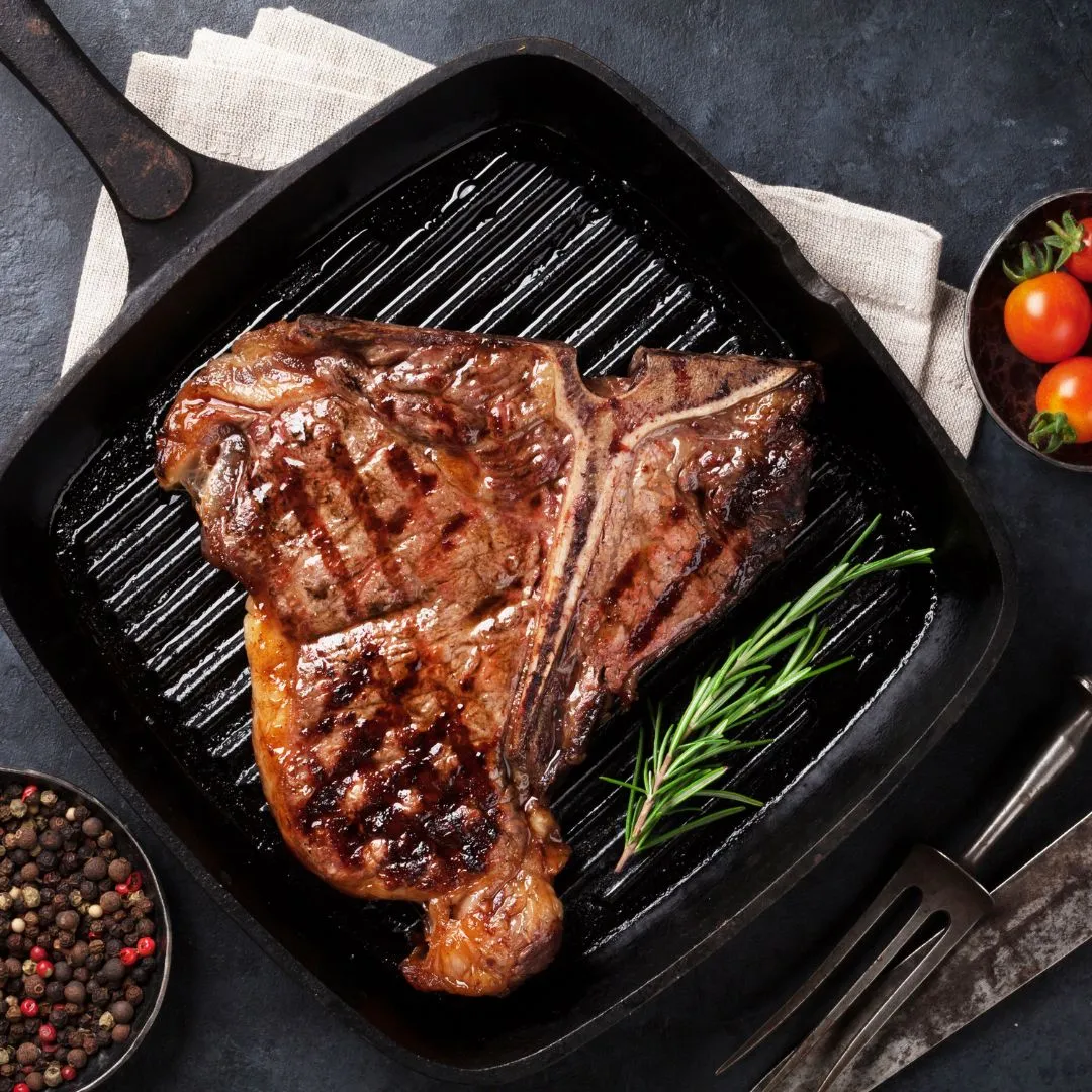 T Bone Steak 2x 400g