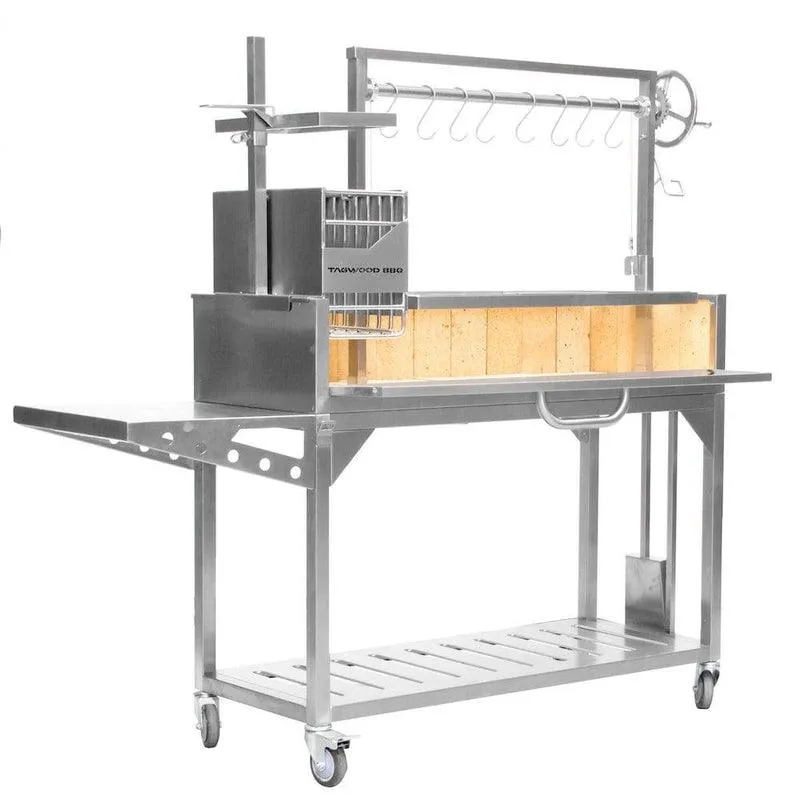 Tagwood BBQ Argentine Santa Maria Wood Fire & Charcoal Gaucho Grill