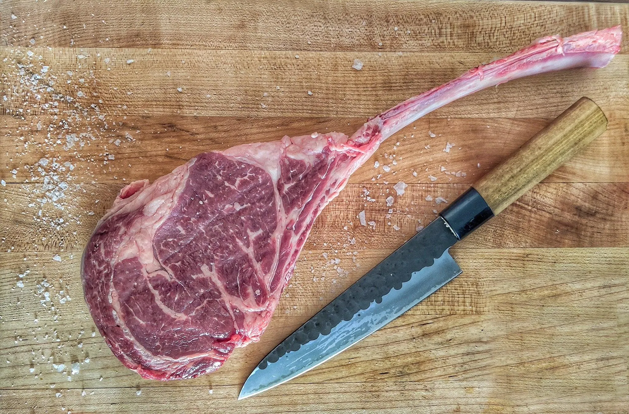 Tomahawk Steak | BMS 6-7 Wagyu