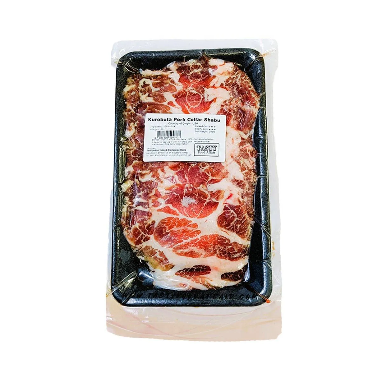 US Kurobuta Pork Collar - Chop / Yakiniku / Shabu Shabu