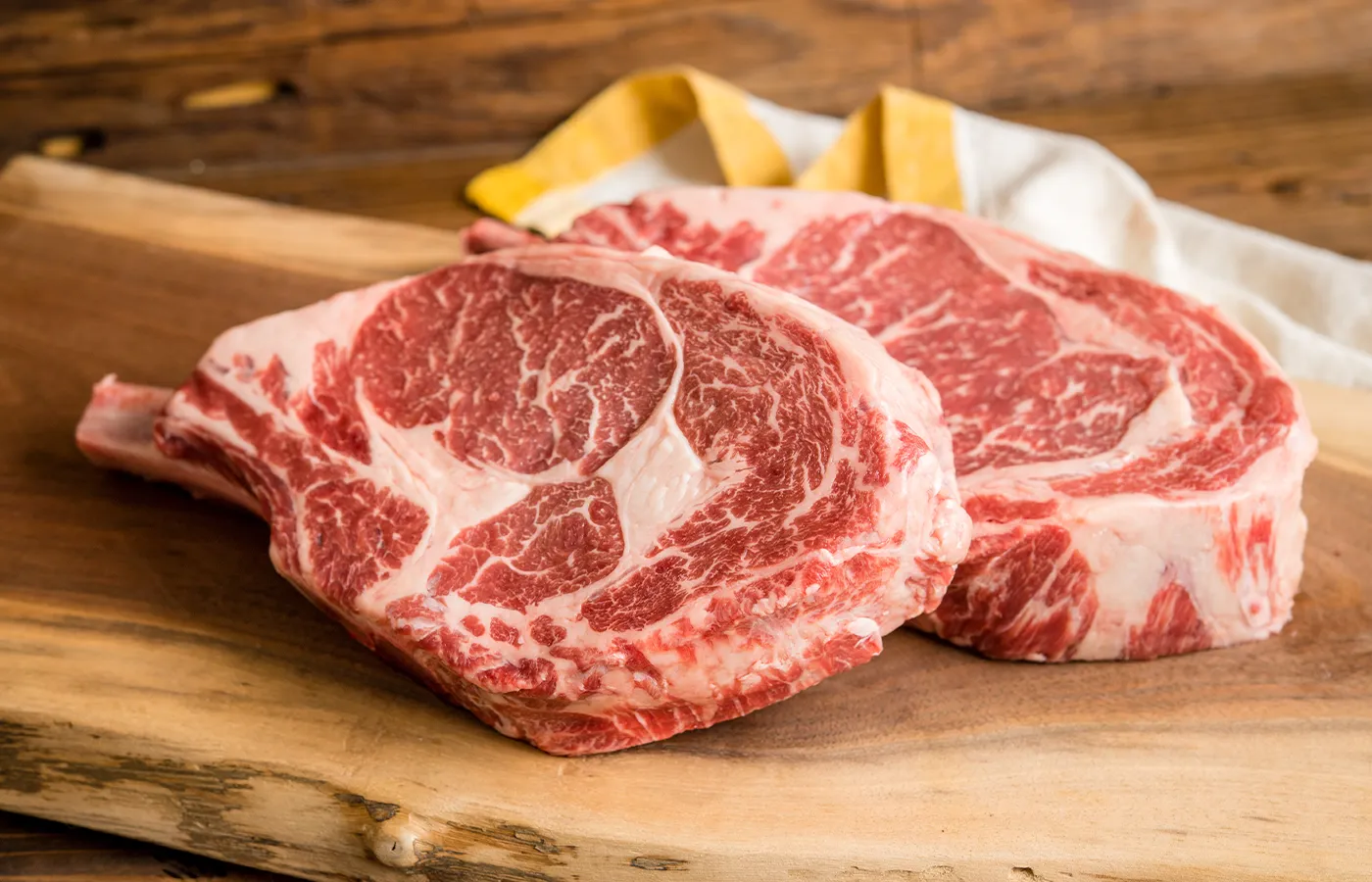 USDA Prime Angus Bone In Ribeye Cowboy Steak
