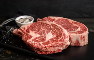 USDA Prime Angus Bone In Ribeye Cowboy Steak