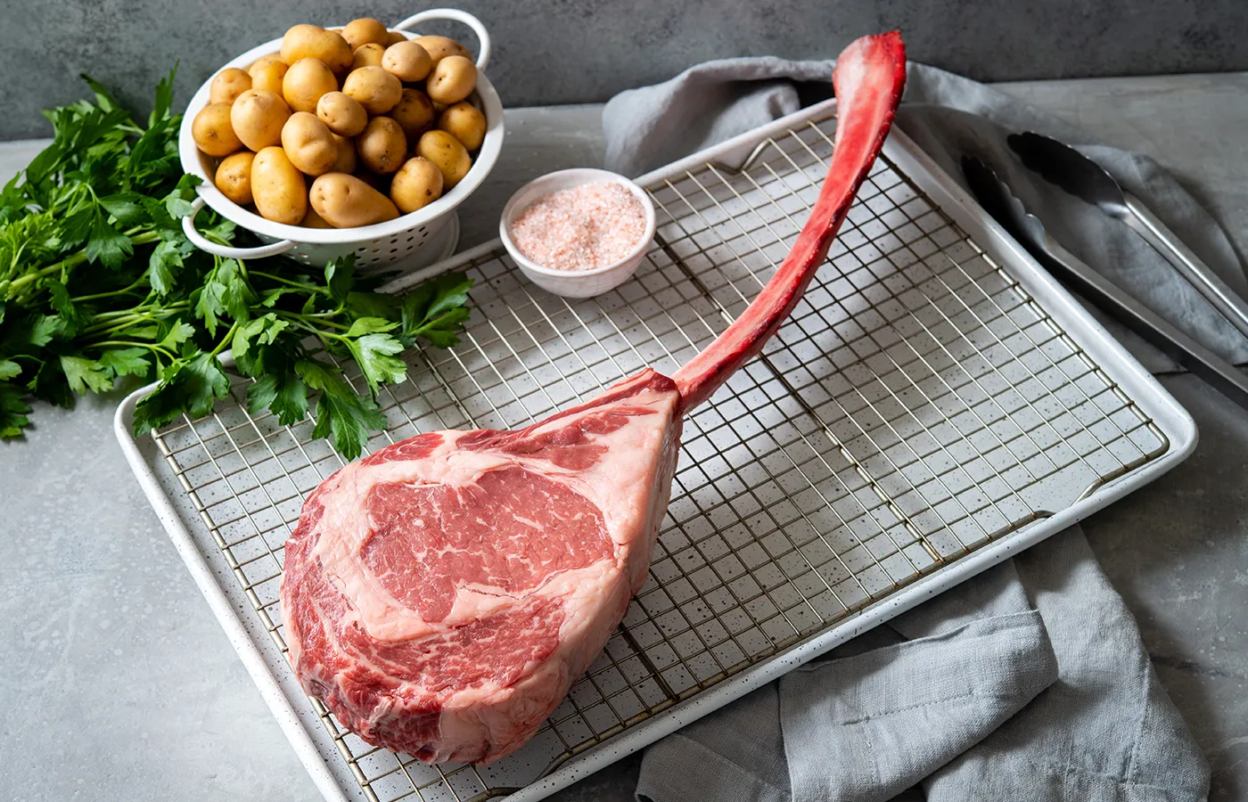 USDA Prime Angus Tomahawk