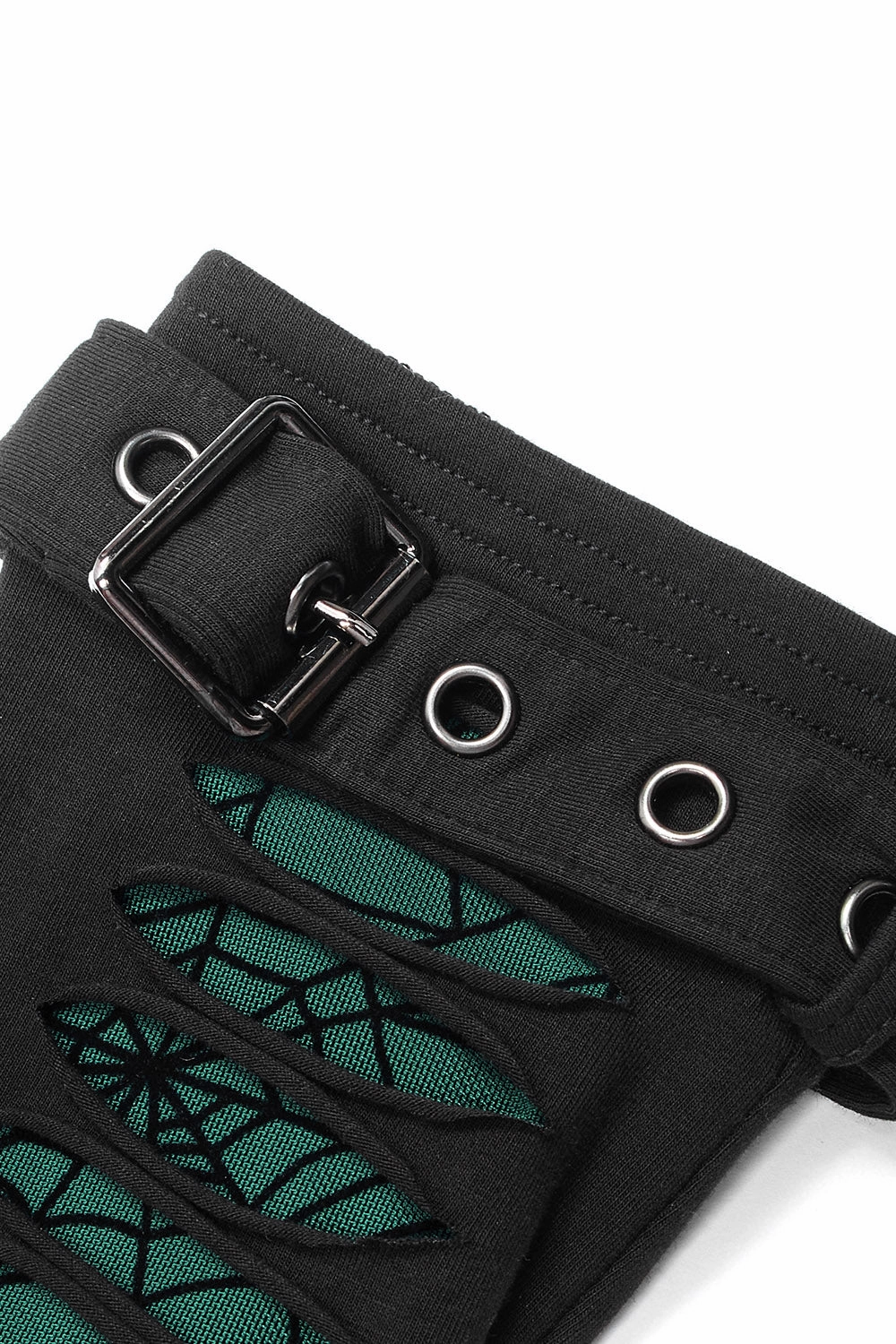 Woven Webs Emerald Armwarmers [GREEN]