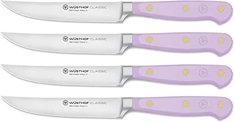 Wusthof Classic Purple Yam - 4 Pc. Steak Knife Set