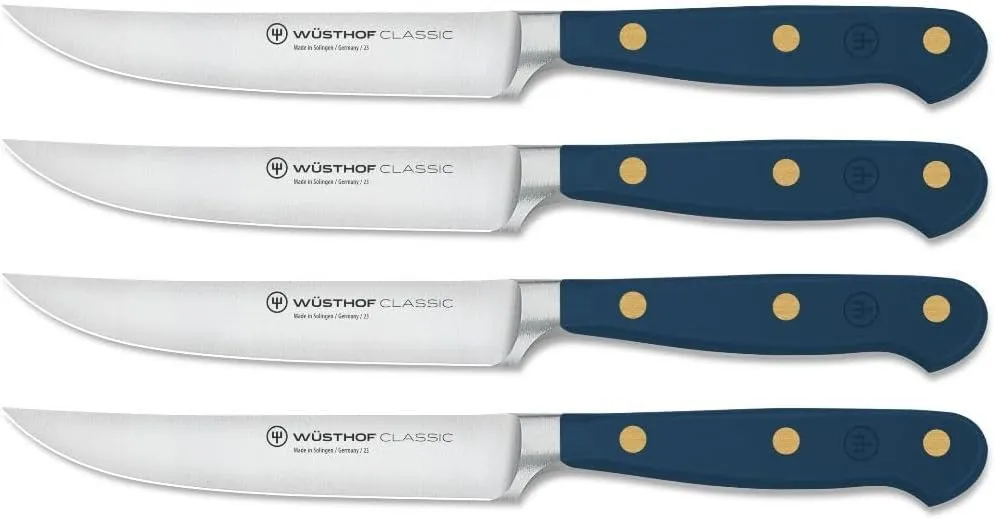 Wusthof Classic Wild Blueberry - 4 Pc. Steak Knife Set