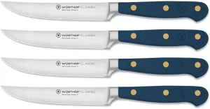 Wusthof Classic Wild Blueberry - 4 Pc. Steak Knife Set