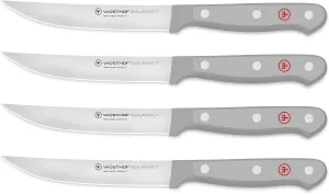Wusthof Gourmet Grey - 4 Pc. Steak Knife Set