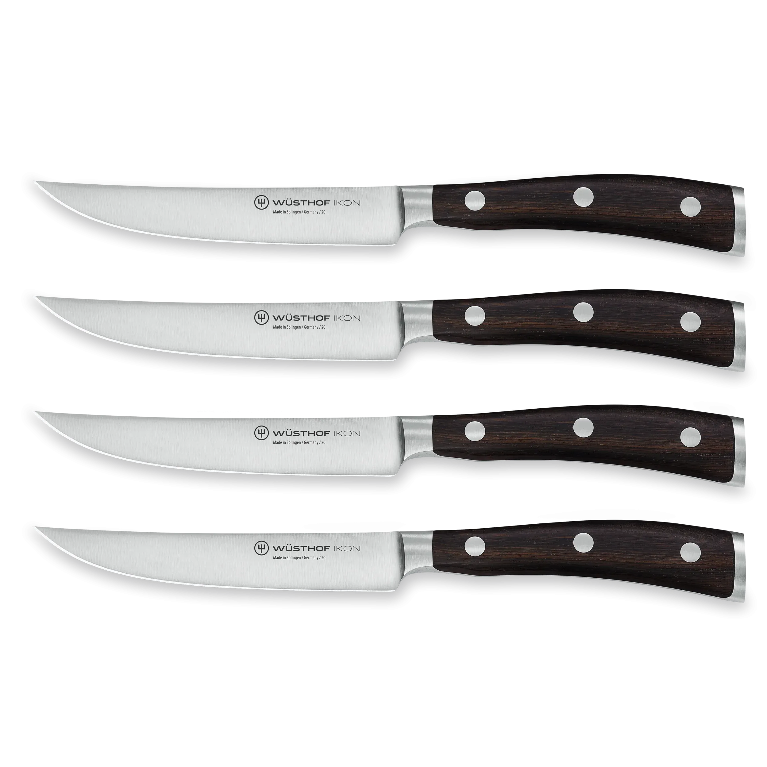 Wusthof Ikon Blackwood - 4 Pc. Steak Knife Set