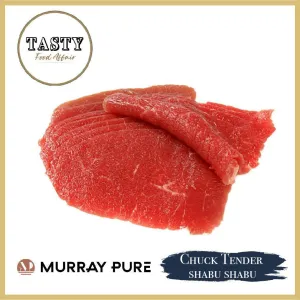 Young Prime Grass Fed Chuck Tender Shabu Shabu